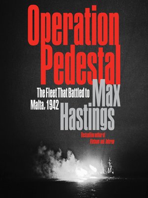 cover image of Operation Pedestal